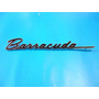Emblema Plymouth Barracuda 318 Para Laterales