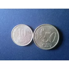 Moneda España 50 Céntimos De Euro 1999 Bronce ( A 02)