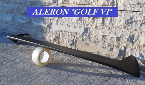 Aleron Spoiler Vw Golf Vi 2010 - 2013 A6 Mk6 Cola De Pato Foto 5