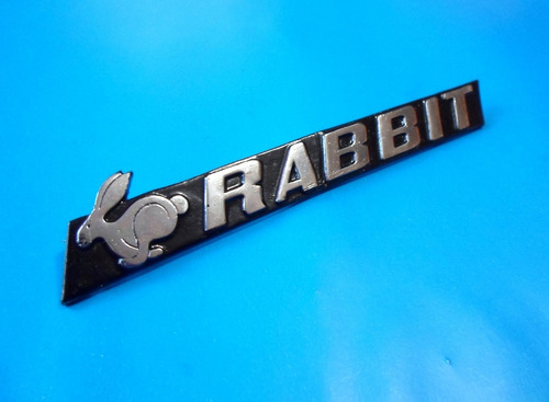 Emblema Rabbit Caribe Volkswagen  Gt, Gti ,gl  Vw Conejo Foto 2