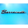 Emblema Barracuda Para Tablero Plymouth Clasico