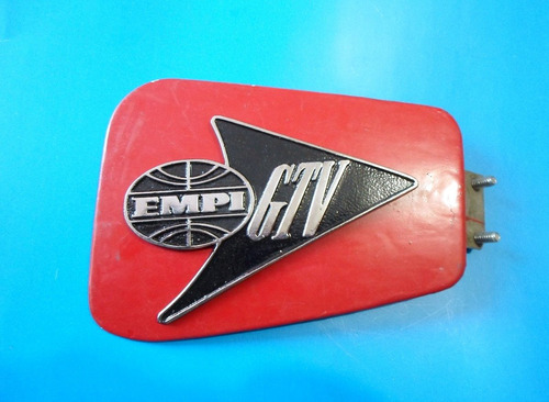 Emblema Vocho Empi Gtv Volkswagen Sedan Tapa De Gasolina Vw  Foto 5