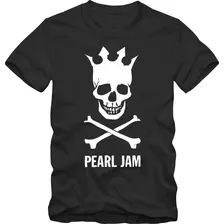 Pearl Jam Camiseta Tradicional T-shirt Algodão 30.1 Silk
