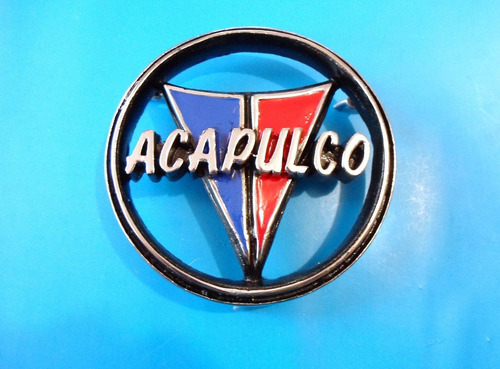 Emblema  Valiant Acapulco Plymouth Para Cajuela Clasico Foto 3