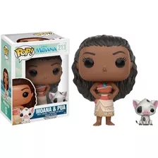 Funko Pop Moana Y Pua Moana Movie Disney Caja Con Detalles