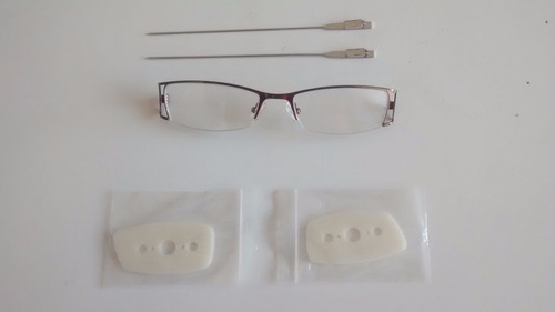 Armação De Óculos Semi Acabadas 6 Cores Kit Com 100