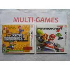 New Super Mario Bros 2 + Mario Kart 7 Para Nintendo 3ds.