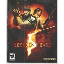 Manual De Instrucoes Jogo Resident Evil /play3 /38 Paginas