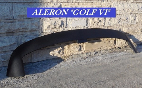 Aleron Spoiler Vw Golf Vi 2010 - 2013 A6 Mk6 Cola De Pato Foto 4