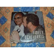 Fidel Castro Y Luis Echeverria Lp Triple Cerrado Raro