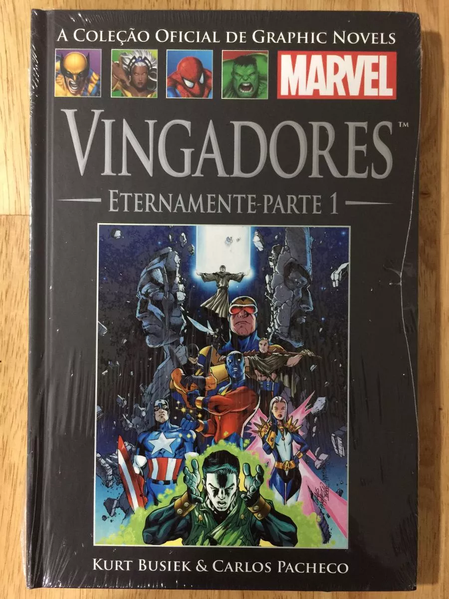 Hq Marvel Salvat Nº 14 - Vingadores Eternamente Parte 1