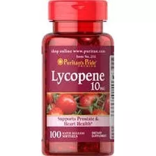 Licopeno (lycopene) 10mg 100 Softgels Puritans Import Usa**