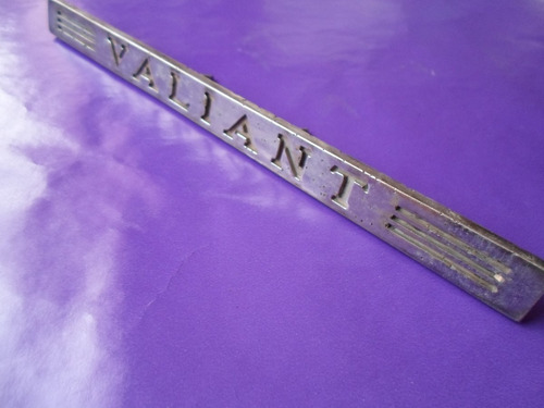 Emblema Valiant Original Plymouth Clasico Foto 3