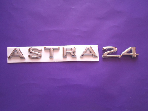 Emblema Astra 2.4 Chevrolet Foto 2