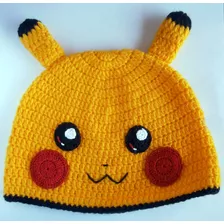 Touca / Gorro Infantil Pikachu Pokemon