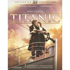 Titanic * Edição De Colecionador * 4 Blu Ray Ds * 3 D + 2 D