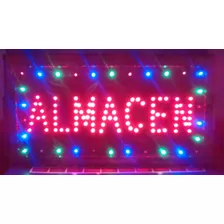 Cartel Led Almacen Abierto Y 40 Más O El Q`quieras Nacional