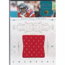 2012 Nt Colossal Pro Bowl Jersey Montell Owens 25/99 Jaguars