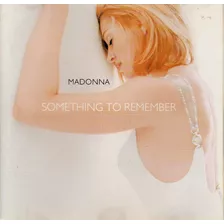 Cd - Madonna - Something To Remember