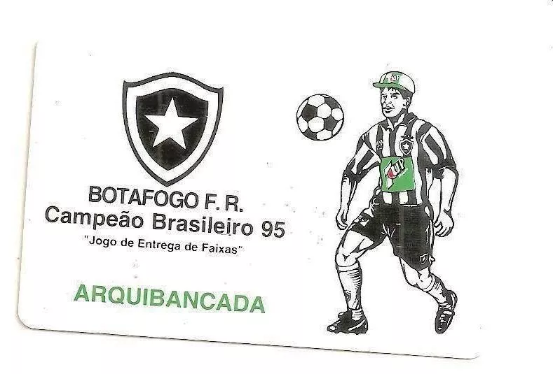 Ingresso Jogo Das Faixas - Botafogo Campeão 1995