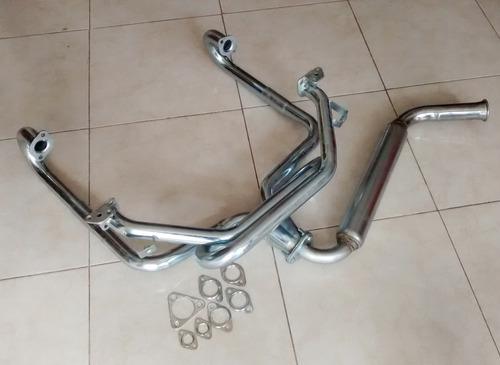 Kit Headers Deportivo Salchicha Vocho Carburado Miller Vw Foto 3