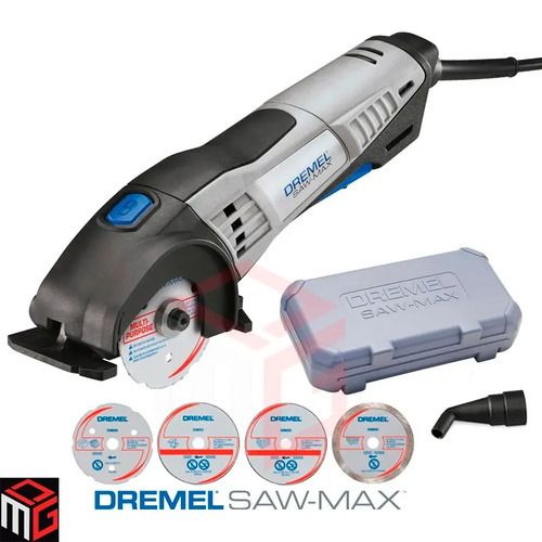 Sierra Amoladora Multicortadora Dremel Saw Max Kit 4 Discos Dgm