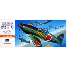 Modelismo Avion Japones 1/72 J2m3 Raiden Hasegawa 