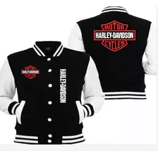 Chamarra Harley Davidson Bordada Envio Grati