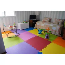 Tapete Eva Kit Quarto Bebe Infantil Criança Juvenil Com 6 M²