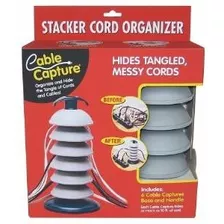 Captura De Cable 65 Captura Stacker Cord Organizador