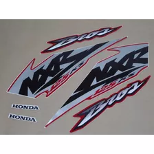 Kit Adesivos Honda Nxr 125 Ks Bros 2003 Vermelha Lb00904