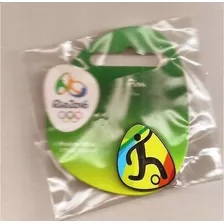 Pins Rio 2016 Futebol - Gold - Oficial - Unico No Mlivre