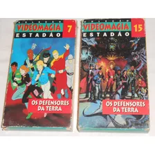 Lote 2 Vhs Defensores Da Terra 7 E 15 Flash Gordon Fantasma