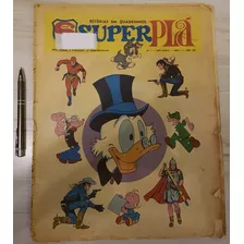 Raro Jornal Super Plá Ano 1 Nº 1 Estórias Em Quadrinhos 1971