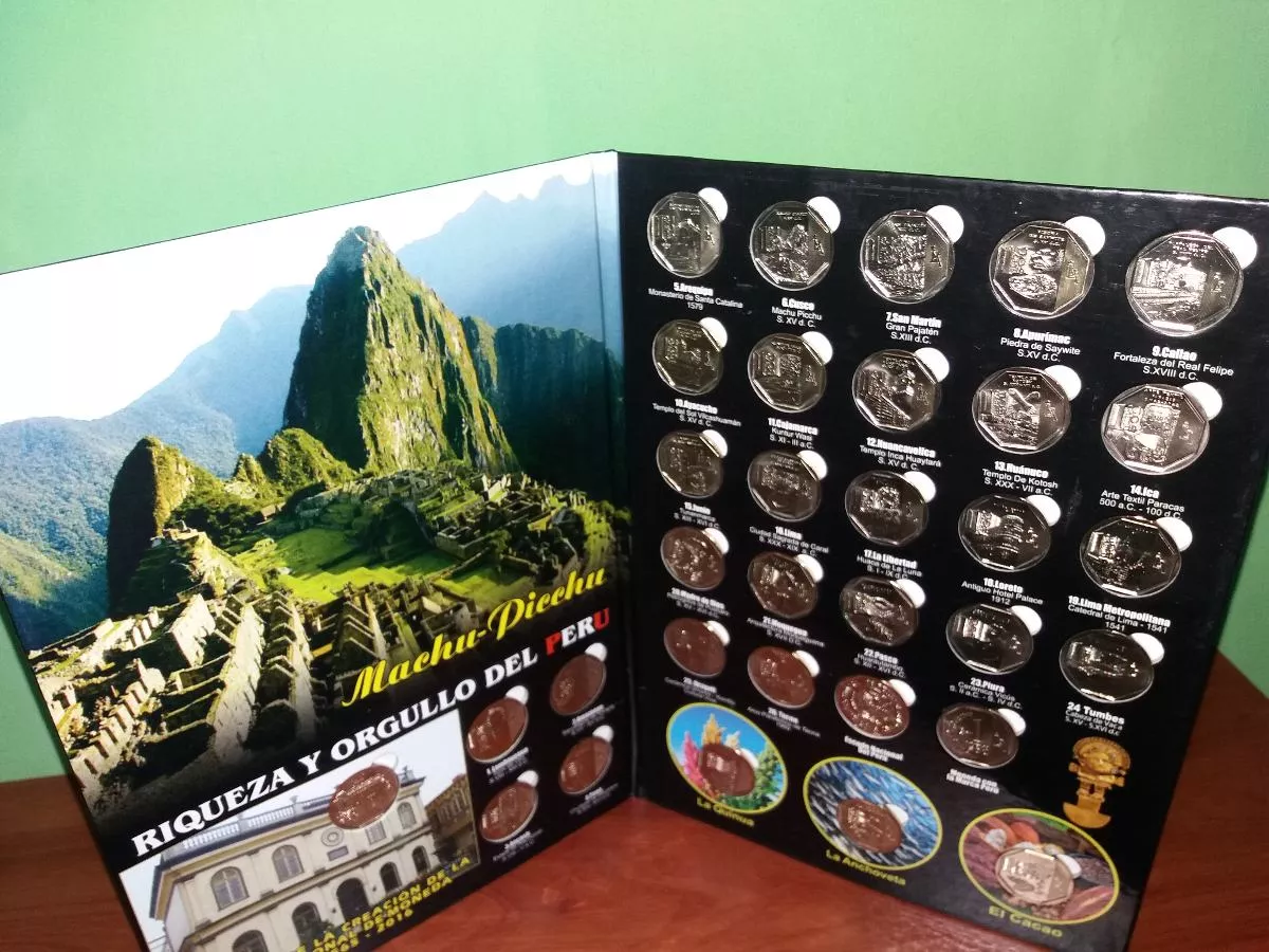 # Monedas De Colección - Riqueza Y Orgullo Del Perú