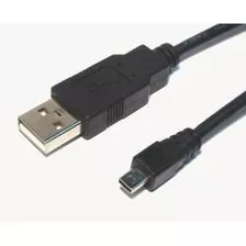 Cable Mini Usb A Usb Negro 1m Blackberry, Tablet, Discos