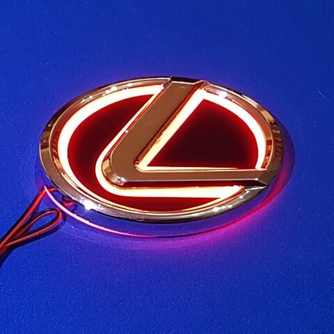 Emblema Perfil Luminoso Lexus Foto 3