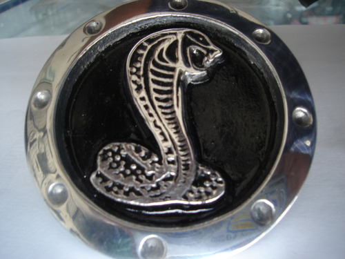 Centros De Rin Metalico Cobra Shelby Mustang 4 Piezas Foto 2
