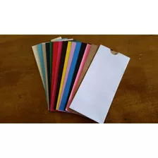 50 Envelopes Para Convite Ingresso 22x10 