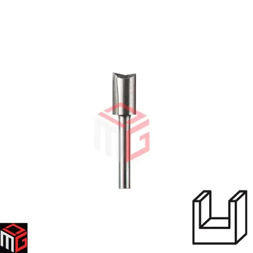 Fresa Recta 1/4 6.4mm Dremel 654 Accesorio Minitorno Dgm