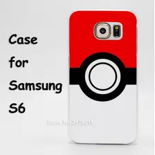 Case Protector Funda Carcasa Pokemon Pokebola Samsung S6