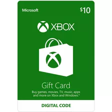 Xbox $10 Gift Card - Xbox One | Xbox 360