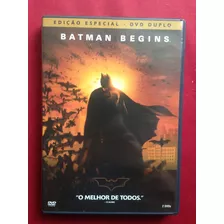 Dvd Duplo - Batman Begins - Edição Especial - Seminovo