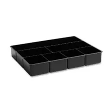 Rubbermaid Extra Escritorio Profundo 11.875 X 15 X 2,5 Pulga