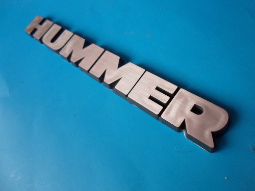 Emblema Hummer Camioneta Letras Foto 3