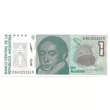 Billete 1 Austral Bottero 2810 Reposicion Sin Circular