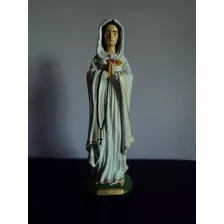 Virgen Maria Rosa Mistica En Yeso