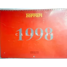 Hermoso Calendario Ferrari 100% Original De 1998, Impecable.