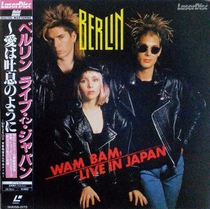 Laser Disc Berlin Wam Bam Live In Japan Terri Nunn Touch '87