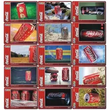 Coca Cola - Lote De 15 Tarjetas Telefonicas Chinas - L02